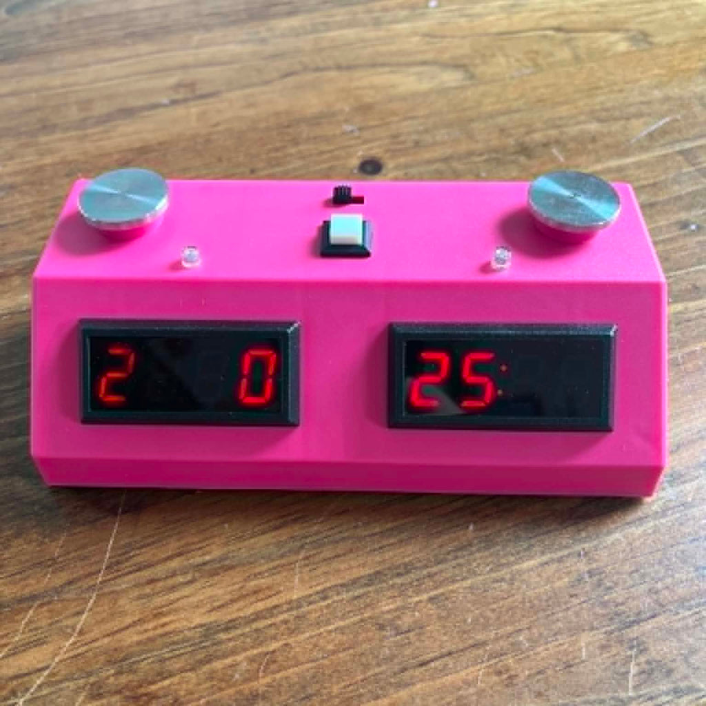 Scrabble Clock