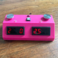 Scrabble Clock