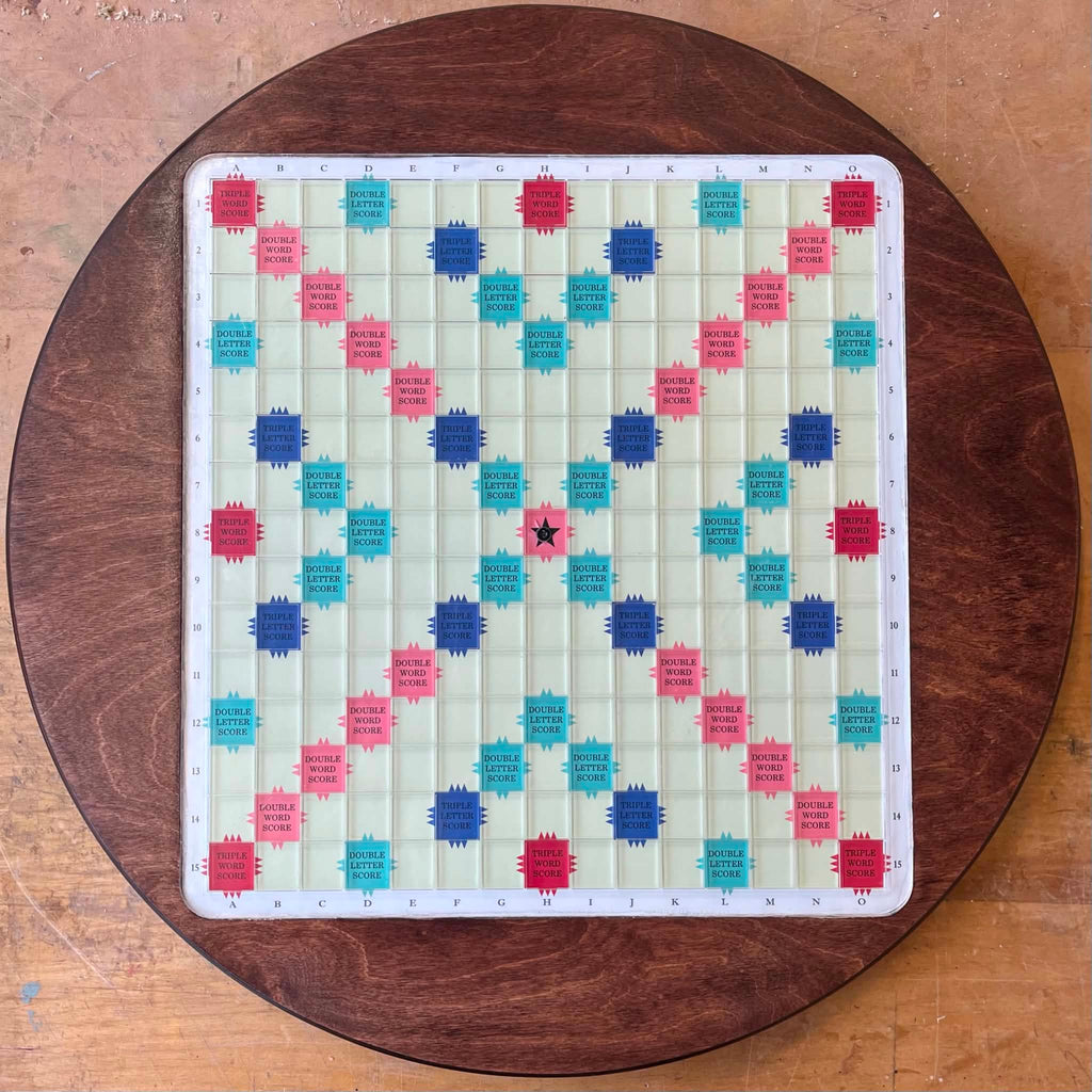 Premium Wooden Scrabble Board