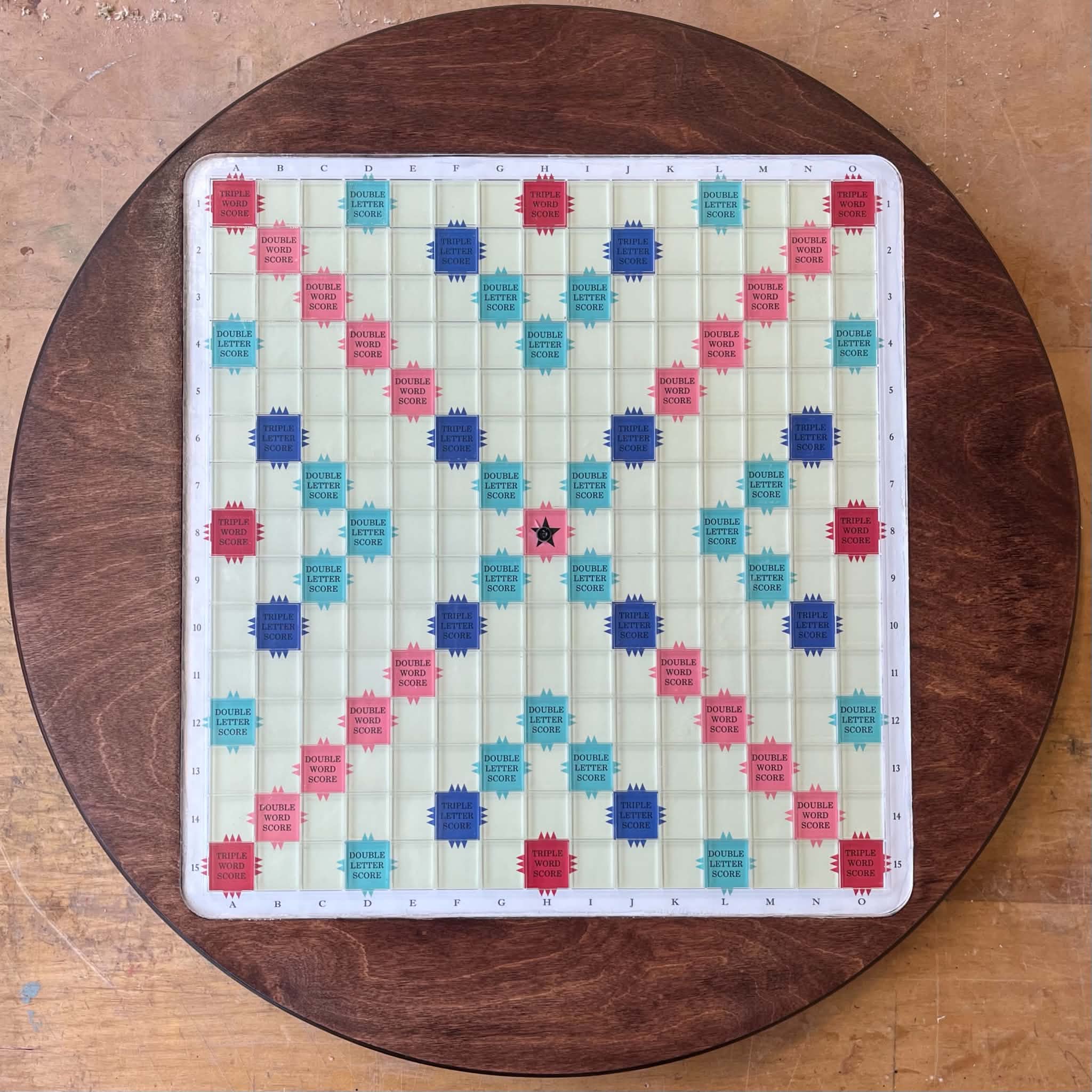 Premium Wooden Scrabble Board