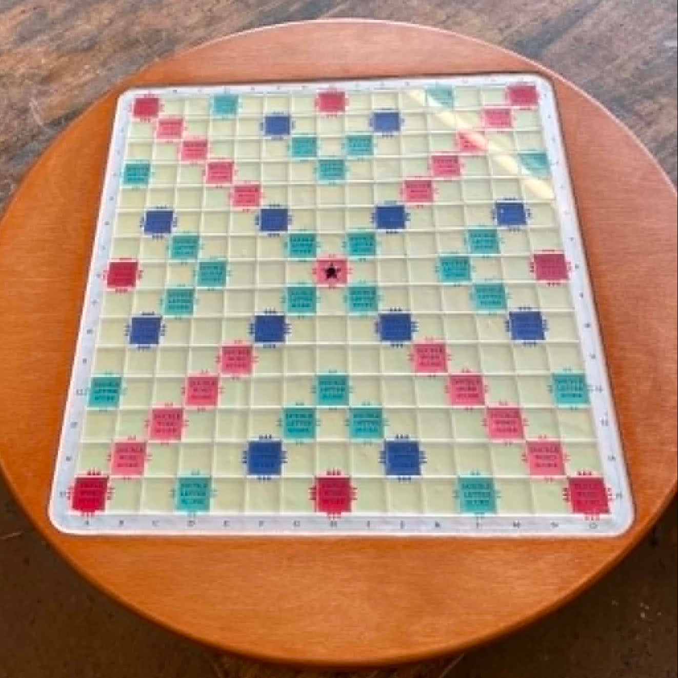 Premium Wooden Scrabble Board